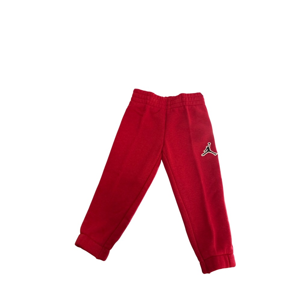 Jordan Little Boys' Red Sweatpants Joggers Athletic Fleece Pants Size 2T